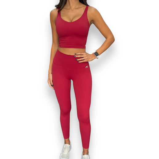 Seamless Front Basic Leggings