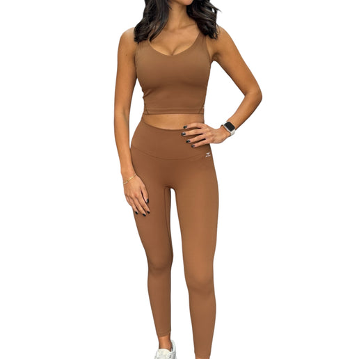 Seamless Front Basic Leggings