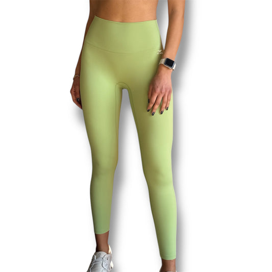 Seamless Front Basic Leggings - Aerobic Fix
