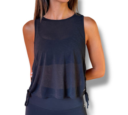 Side Tie Featherlight Tank