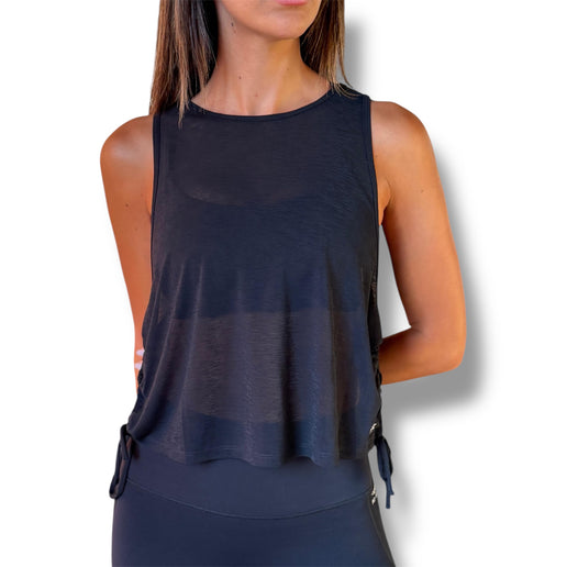 Side Tie Featherlight Tank