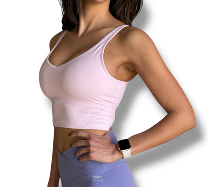 Essential Padded Top - Orchid Blush