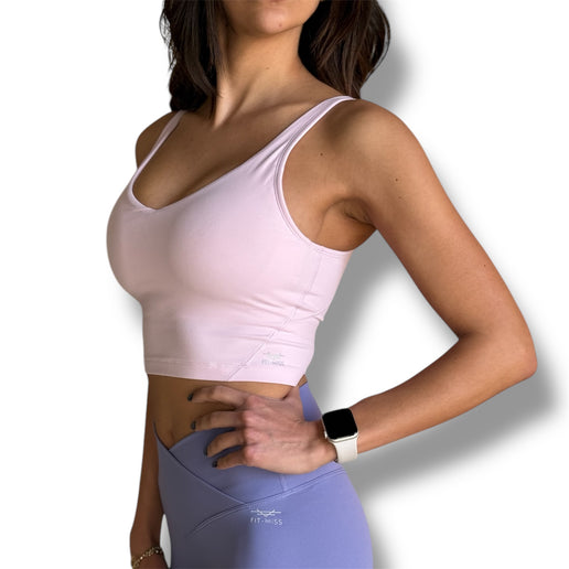 Essential Padded Top - Orchid Blush
