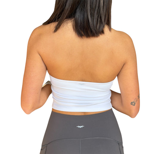 Deep-V Halter Crop Top