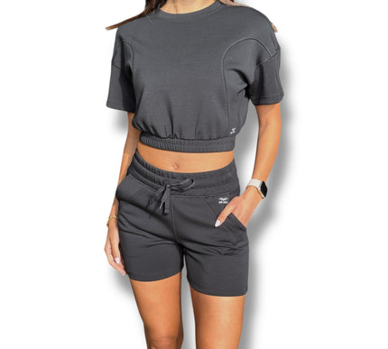 Short Lounge Set - Black