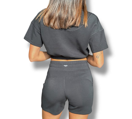 Short Lounge Set - Black