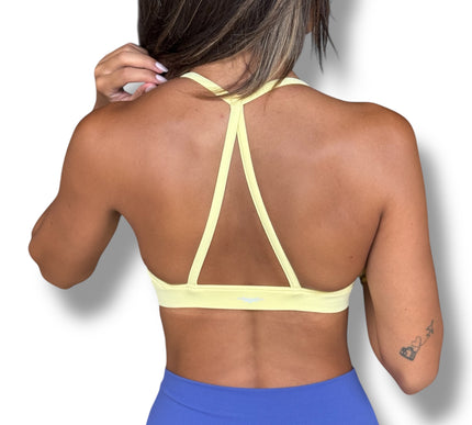 Minimal T-Strap Sports Bra