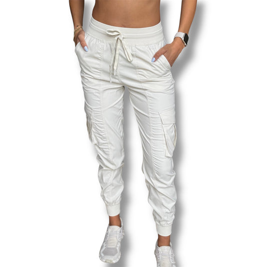Lite Cargo Joggers - Ivory