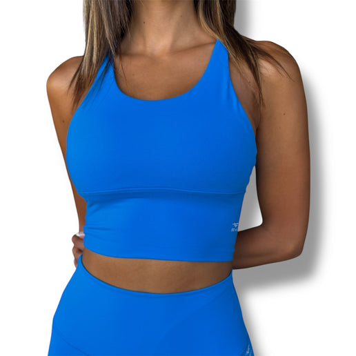 Power Lines Bra - Sapphire