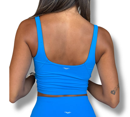 Essential Padded Top - Sapphire