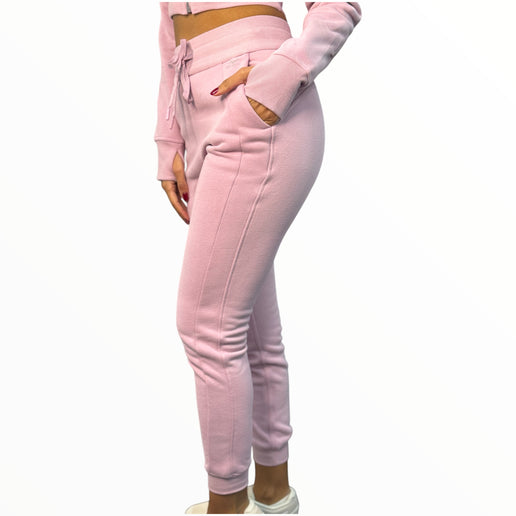 Fitted Fleece Set - Pink