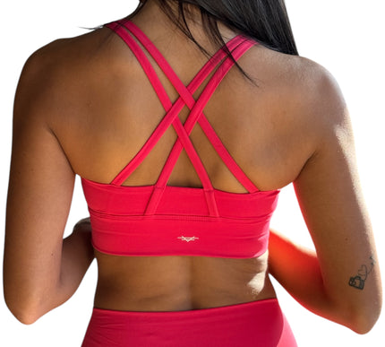 Basic Fit Performance Bra - Magenta