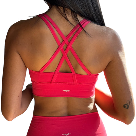 BasicFit Performance Bra - Magenta