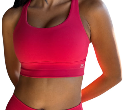 Basic Fit Performance Bra - Magenta