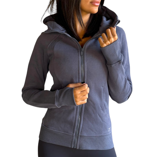 FleecyFit Jacket - Slate Blue