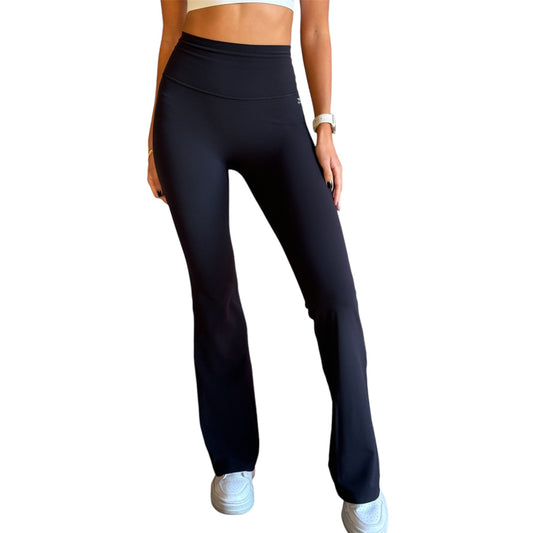 FlareFlow Active Leggings - Black