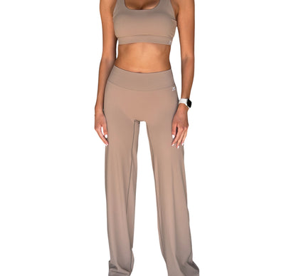 High-Waisted Wide-Leg Yoga Pants