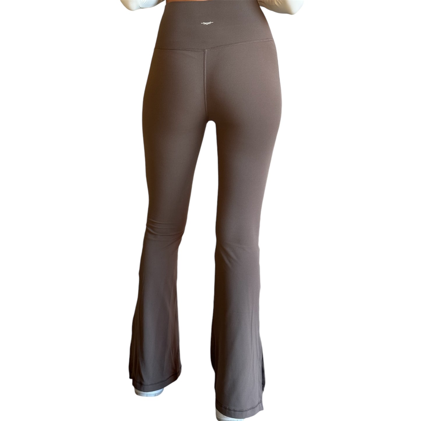 SplitFlare Leggings - Ash Brown