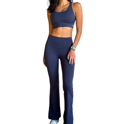 FitFlare Active Leggings - Prussian Blue