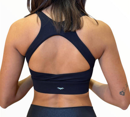 FlexBack Sports Bra - Black