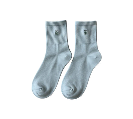Fruitalicious Ribbed Crew Socks