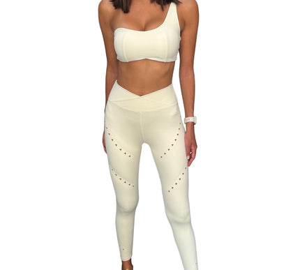V-Waist Triangle Cut-Out Leggings