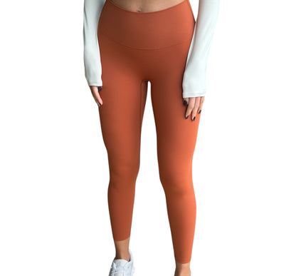 Seamless Front Basic Leggings