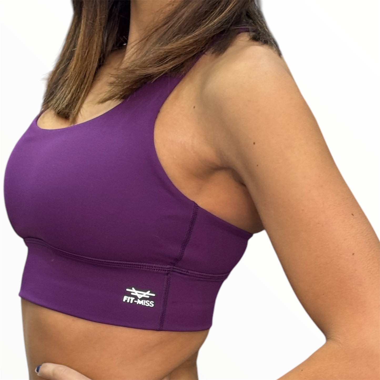 BasicFit Performance Bra - Magenta Purple