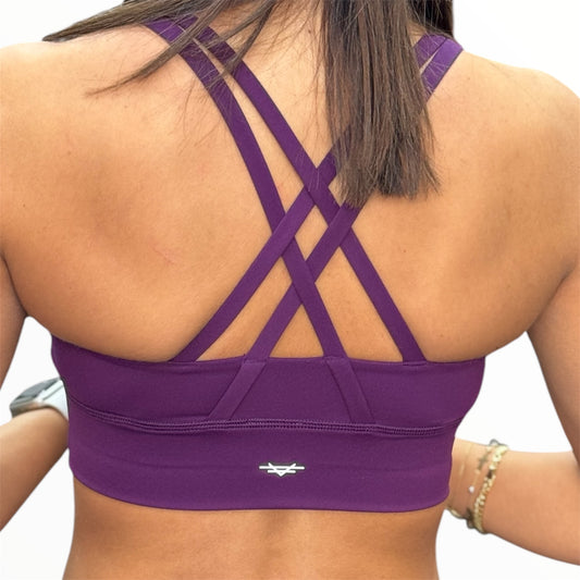 BasicFit Performance Bra - Magenta Purple