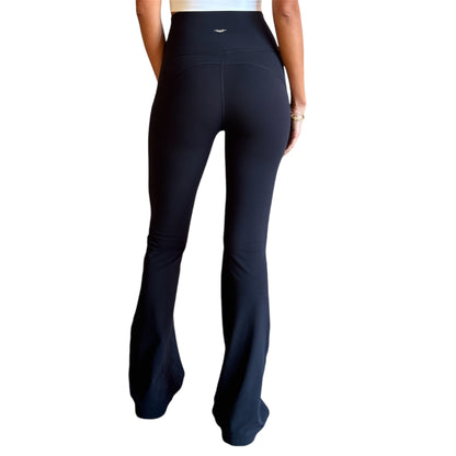 FlareFlow Extended Active Leggings - Black