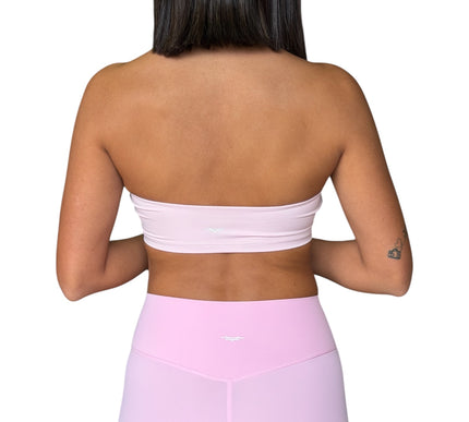 Open Back V-Neck Sports Bra
