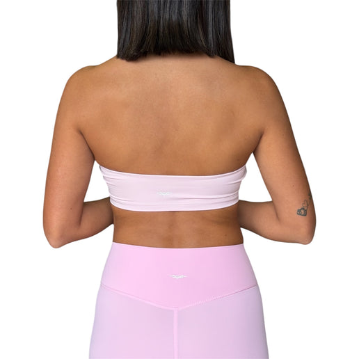 Open Back V-Neck Sports Bra