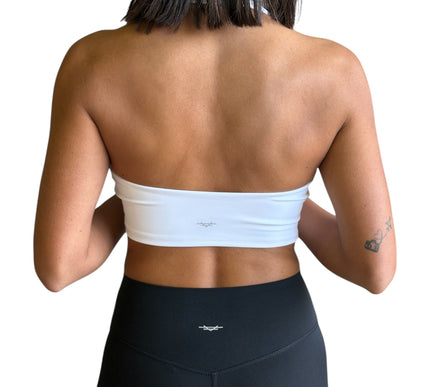 Open Back V-Neck Sports Bra