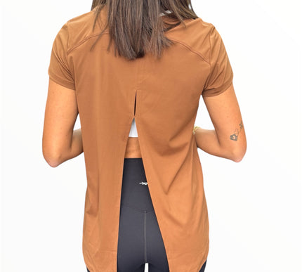 Tie Back Tee - Copper
