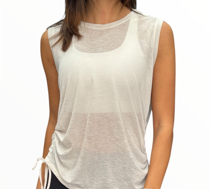 Featherlight Tank - Beige