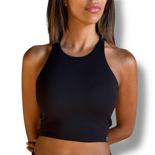 Sculpt Back Crop Top