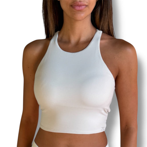 Sculpt Back Crop Top