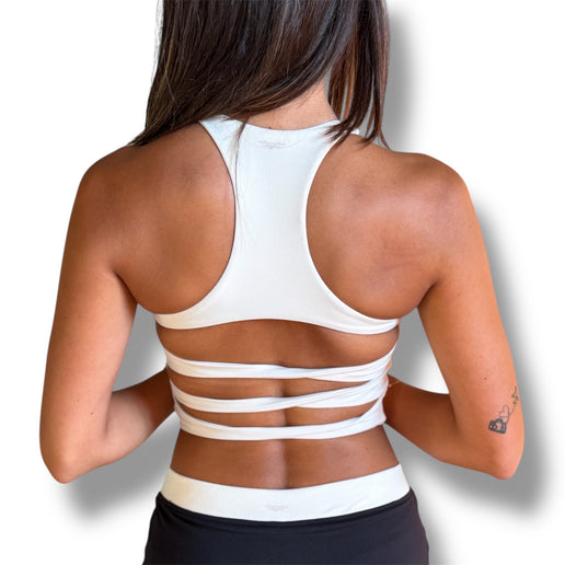 Sculpt Back Crop Top