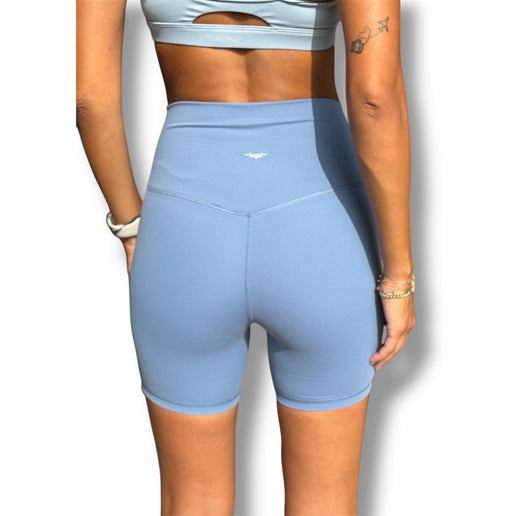 Biker Shorts - Stormy Blue