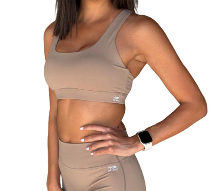 Cut-Out Back Sports Bra