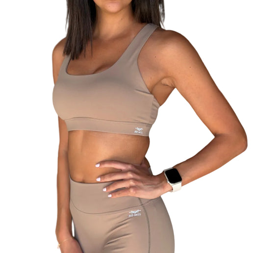 Cut-Out Back Sports Bra