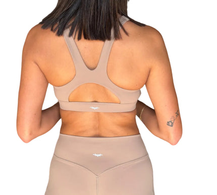 Cut-Out Back Sports Bra