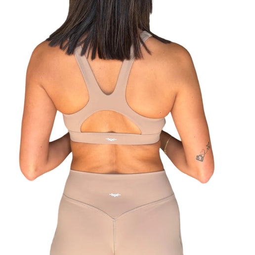 Cut-Out Back Sports Bra
