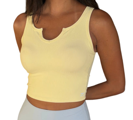Luxe Ribbed Padded Tank