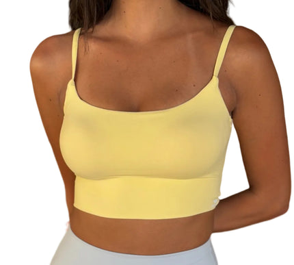 Twisted Back Padded Top
