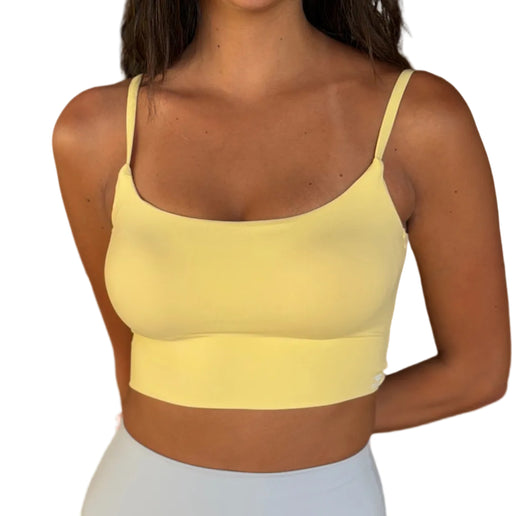 Twisted Back Padded Top