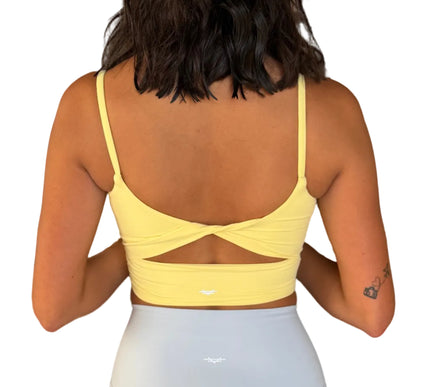 Twisted Back Padded Top