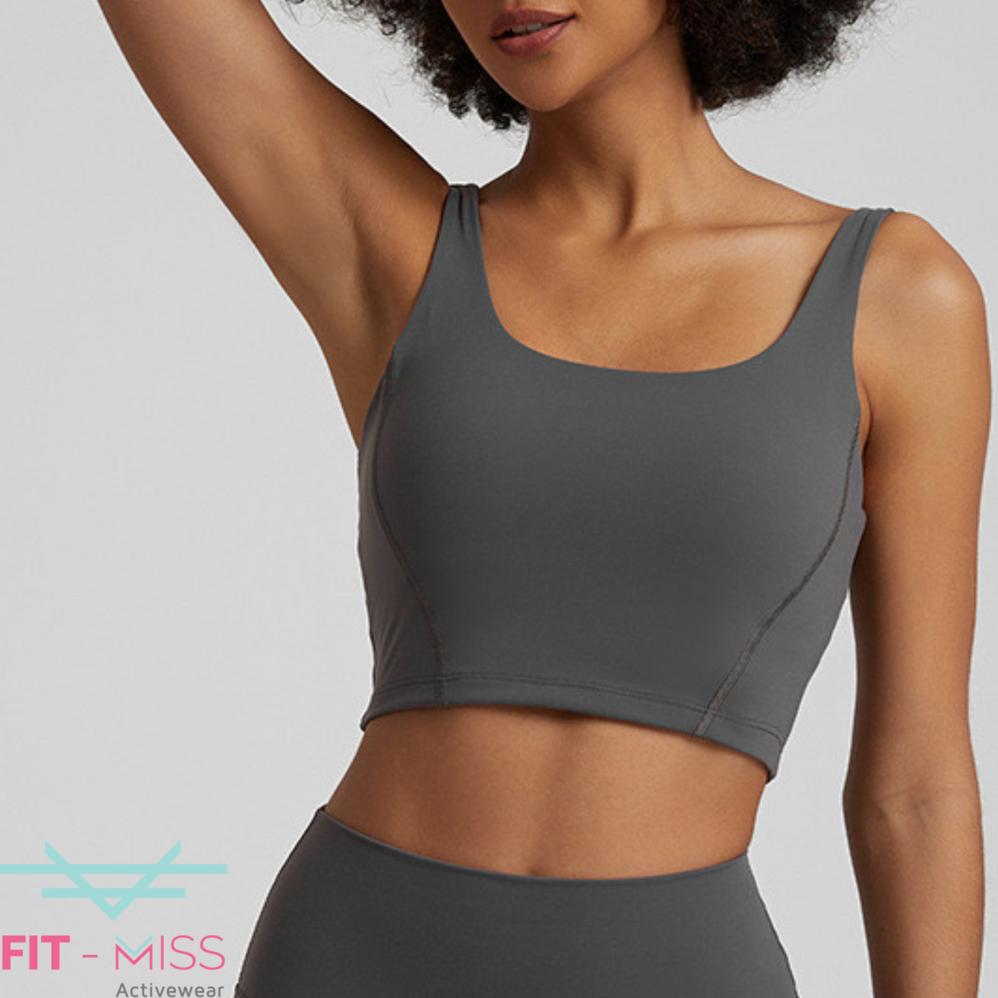 LuxEssential Padded Top - Classic Grey