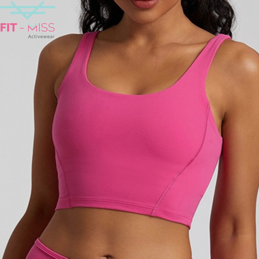 LuxEssential Padded Top - Fuchsia