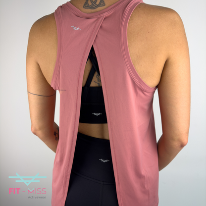 Luxe Open-Back Tank - Poggy